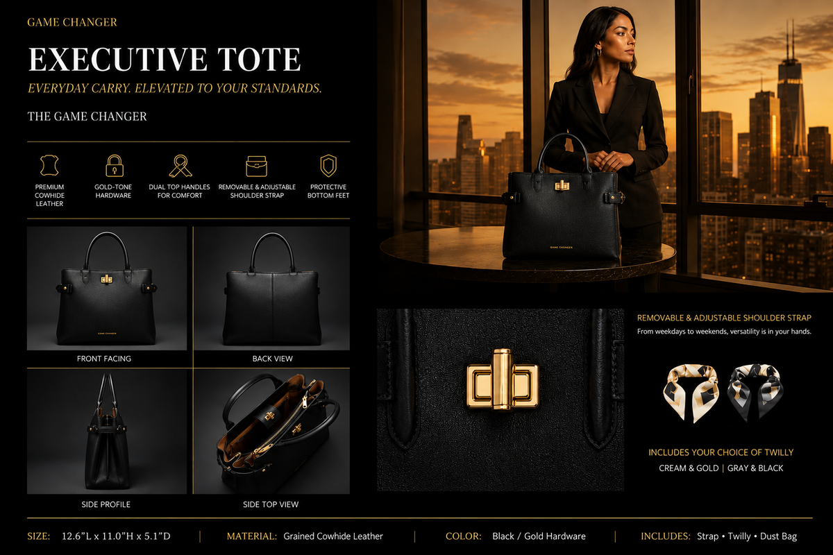 Executive Tote - Leather Edition